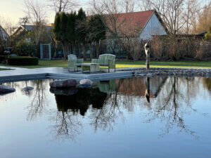 Treppenanlagen in Saal